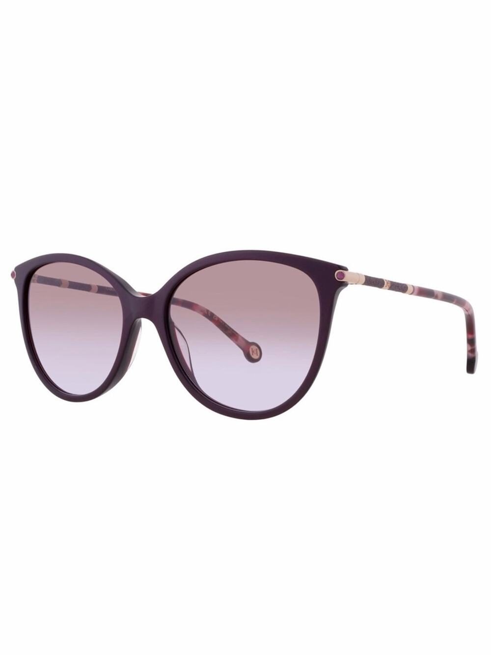NEW!!! Carolina Herrera HER0189/G/S 0T1WQR Plum Sunglasses Authentic